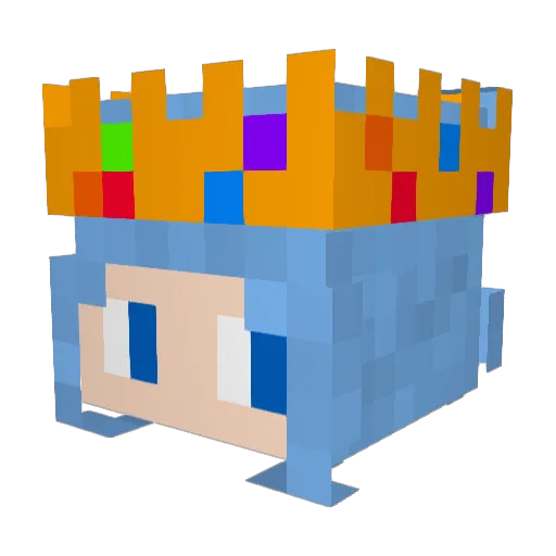 JodyCondargent Minecraft avatar head, 3D render