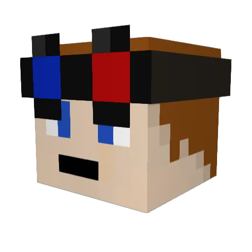 Joe231003 Minecraft avatar head, 3D render