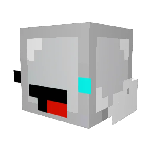 Joe729 Minecraft avatar head, 3D render