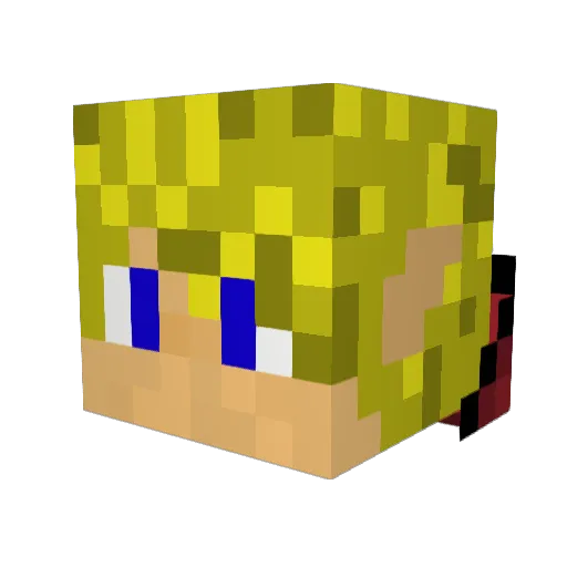 Joe97979 Minecraft avatar head, 3D render