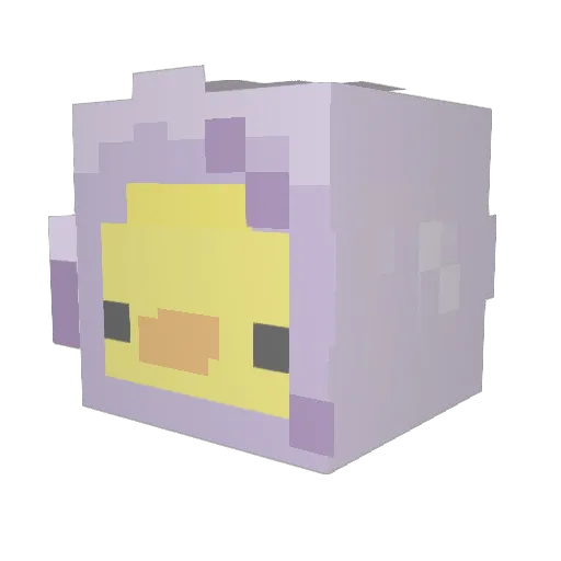 JoeBear_ Minecraft avatar head, 3D render