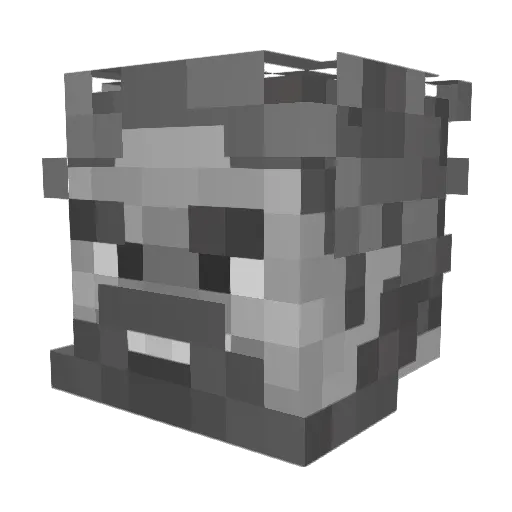 JoeBuckk Minecraft avatar head, 3D render