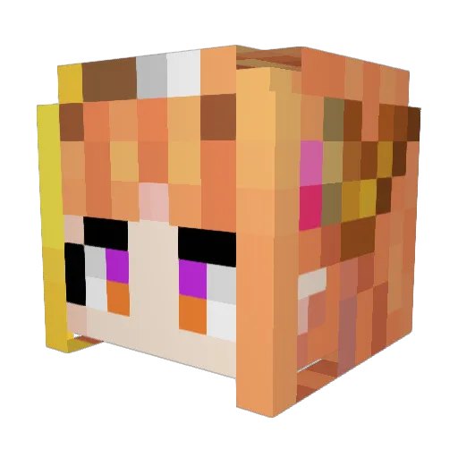 JoeChan167 Minecraft avatar head, 3D render