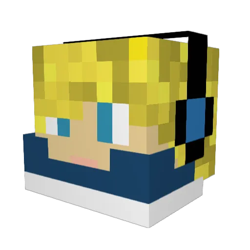 JoeDuhBro Minecraft avatar head, 3D render