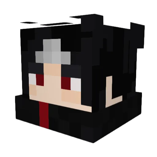 JoeGaryy Minecraft avatar head, 3D render