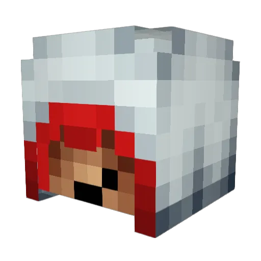 JoeHRBaseball Minecraft avatar head, 3D render