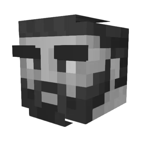 JoeHadLigma Minecraft avatar head, 3D render