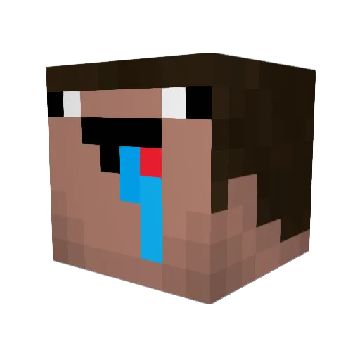 JoeIsJesus Minecraft avatar head, 3D render
