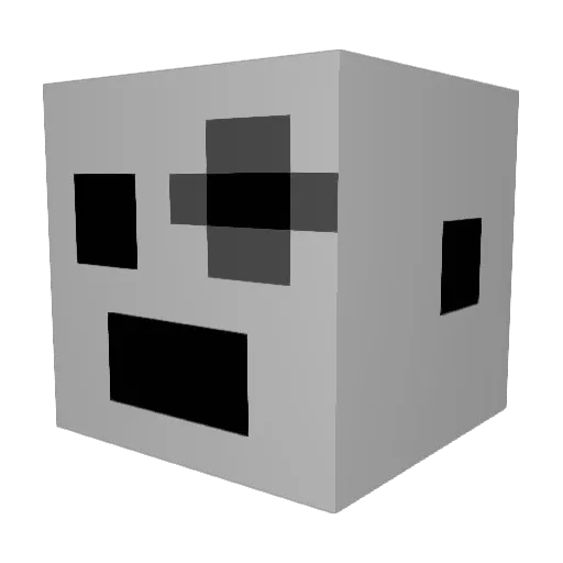 JoeKing_ Minecraft avatar head, 3D render
