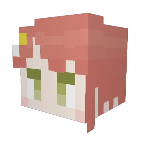 JoeLai1994 Minecraft avatar head, 3D render
