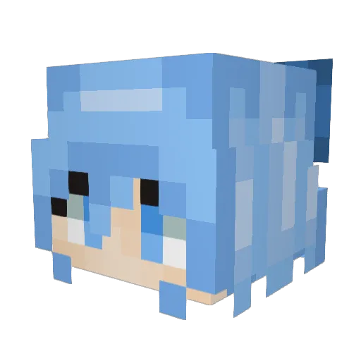JoeMama116969 Minecraft avatar head, 3D render