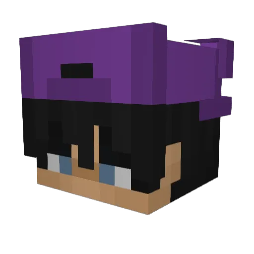 JoeMamma420 Minecraft avatar head, 3D render