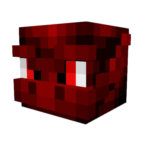 JoeManRocker Minecraft avatar head, 3D render