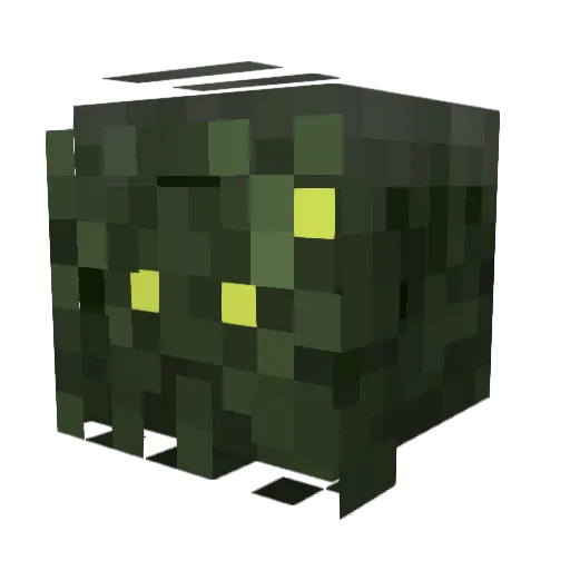 JoeMombo Minecraft avatar head, 3D render