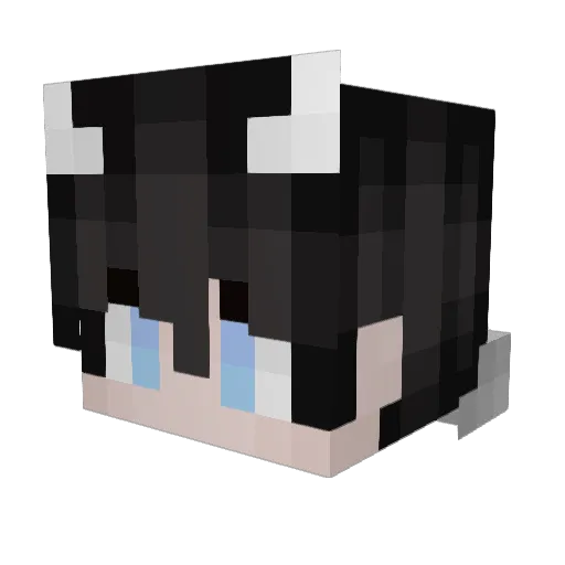 JoeMylinn Minecraft avatar head, 3D render
