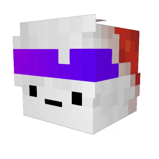 JoeOakley Minecraft avatar head, 3D render