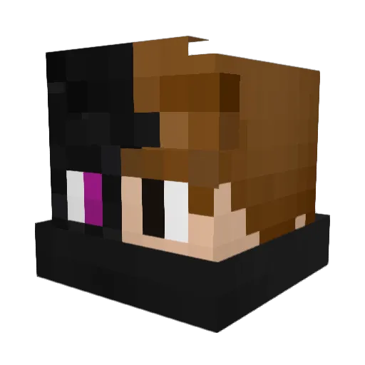 JoeShmo Minecraft avatar head, 3D render