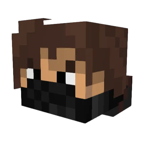 JoeTheBreak Minecraft avatar head, 3D render