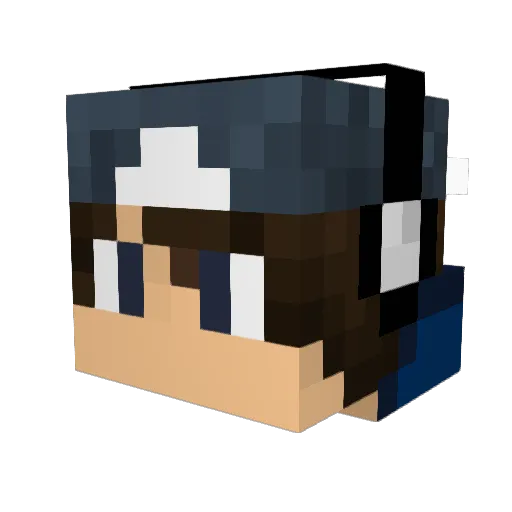 JoeWilliam2004 Minecraft avatar head, 3D render