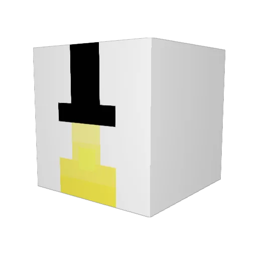 Joe_Cipher Minecraft avatar head, 3D render