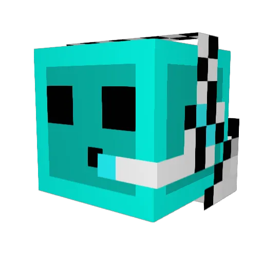 Joe_Clone Minecraft avatar head, 3D render