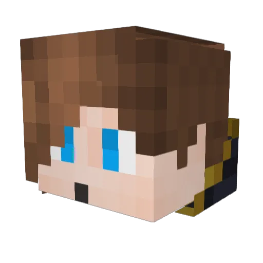 Joe_Cruz Minecraft avatar head, 3D render