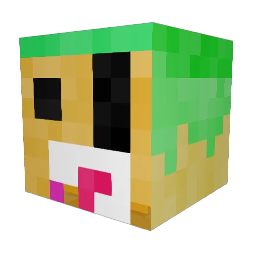 Joe_DTID11 Minecraft avatar head, 3D render