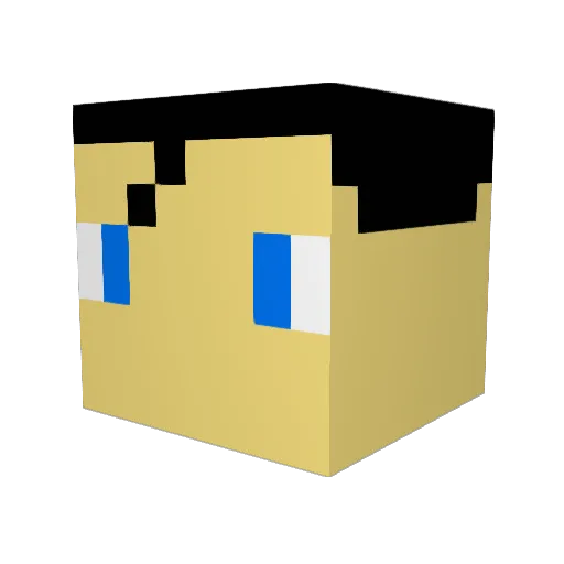 Joe_Vanny Minecraft avatar head, 3D render
