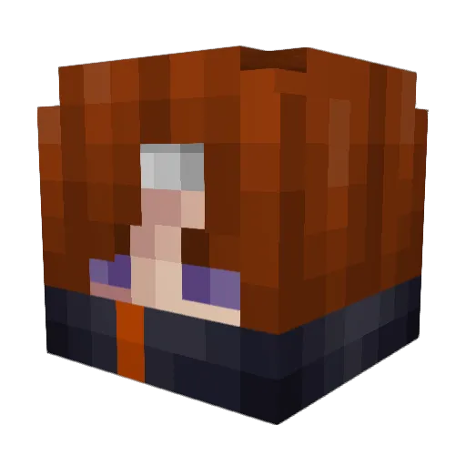Joe__Nuts__ Minecraft avatar head, 3D render