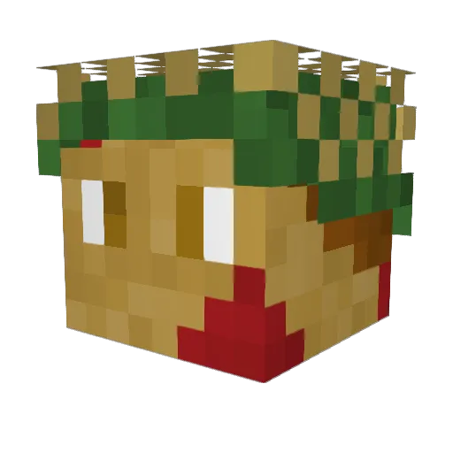 Joe__T Minecraft avatar head, 3D render