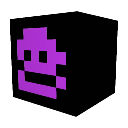 Joebi_Wan_Kenobi Minecraft avatar head, 3D render