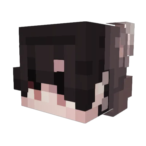 JoebyB133 Minecraft avatar head, 3D render