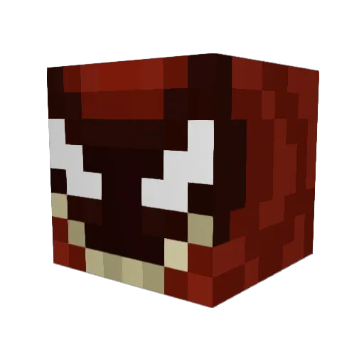 JoekingX Minecraft avatar head, 3D render
