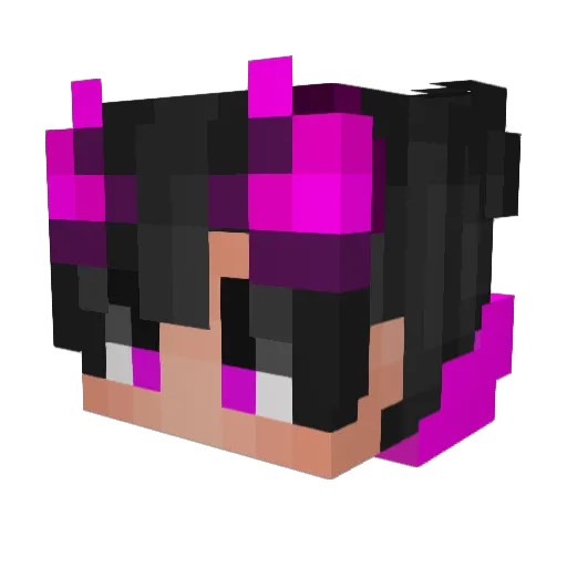 Joel99ar Minecraft avatar head, 3D render