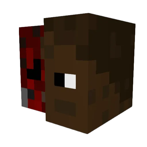 JoelTheBacca Minecraft avatar head, 3D render
