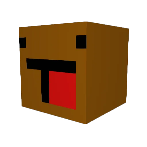 Joel_031 Minecraft avatar head, 3D render