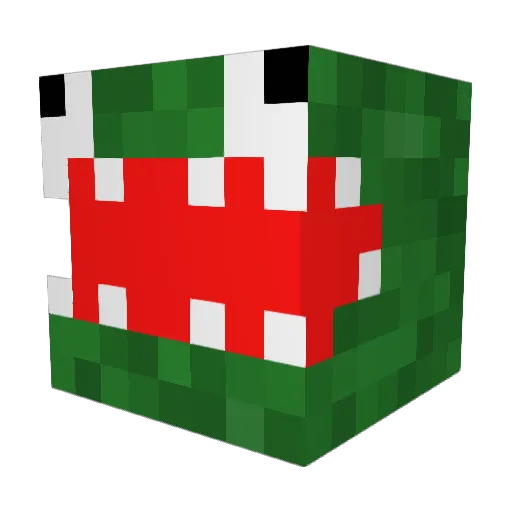 Joelhiii Minecraft avatar head, 3D render