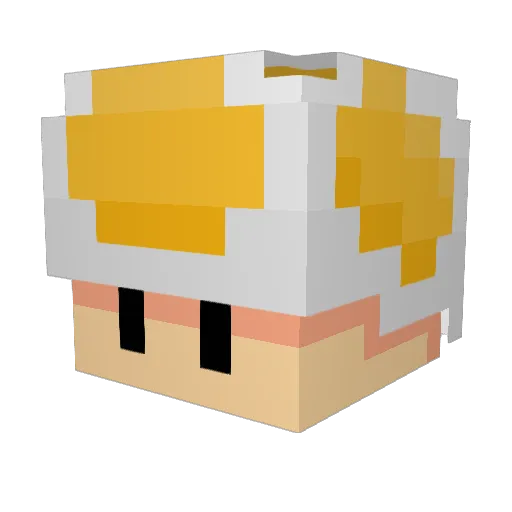 Joell2006 Minecraft avatar head, 3D render