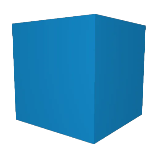 Joellw Minecraft avatar head, 3D render