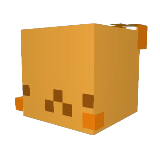 Joeloxo Minecraft avatar head, 3D render