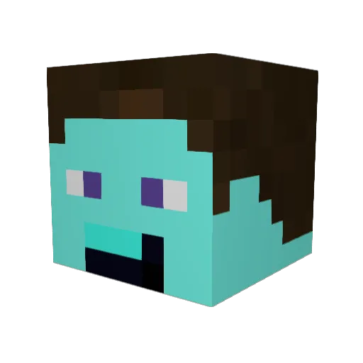 Joemc_PvP Minecraft avatar head, 3D render
