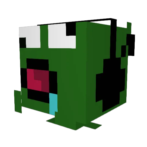 JoensCrafter88 Minecraft avatar head, 3D render