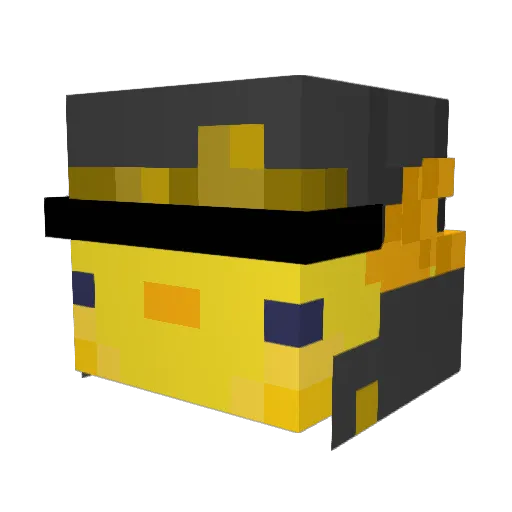 Joer925 Minecraft avatar head, 3D render