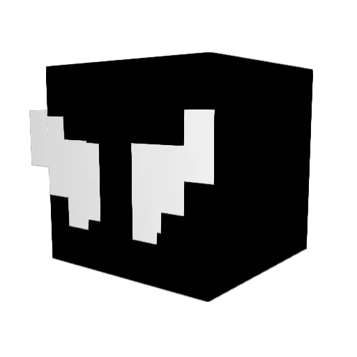 Joeskinny Minecraft avatar head, 3D render