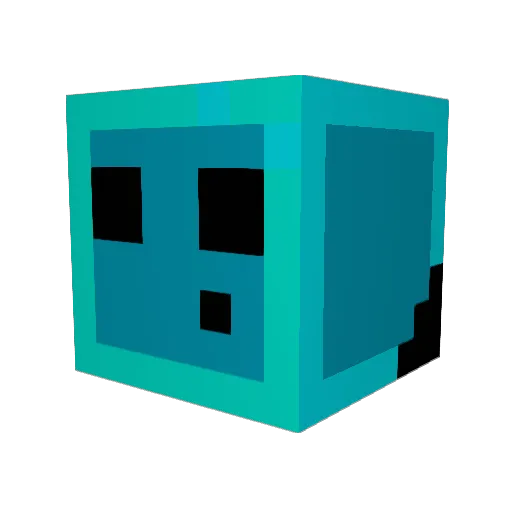 Joesus_ Minecraft avatar head, 3D render