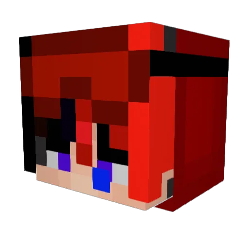 JoeyBallard Minecraft avatar head, 3D render