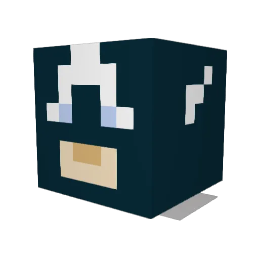 JoeyBuckets3 Minecraft avatar head, 3D render