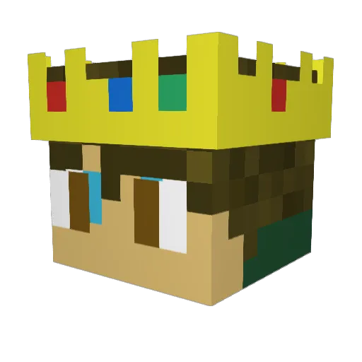 JoeyIsGood Minecraft avatar head, 3D render