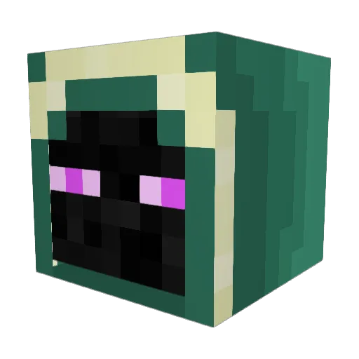 JoeyTubeHD Minecraft avatar head, 3D render