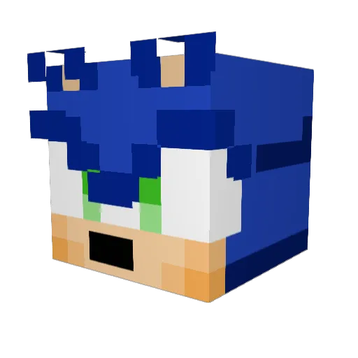 Joey_14c Minecraft avatar head, 3D render